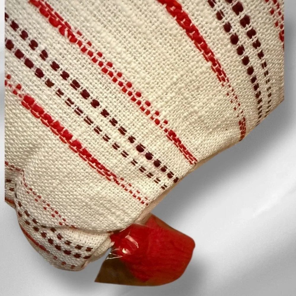 Hearth & Hand Holiday Red Pillow nwt‎